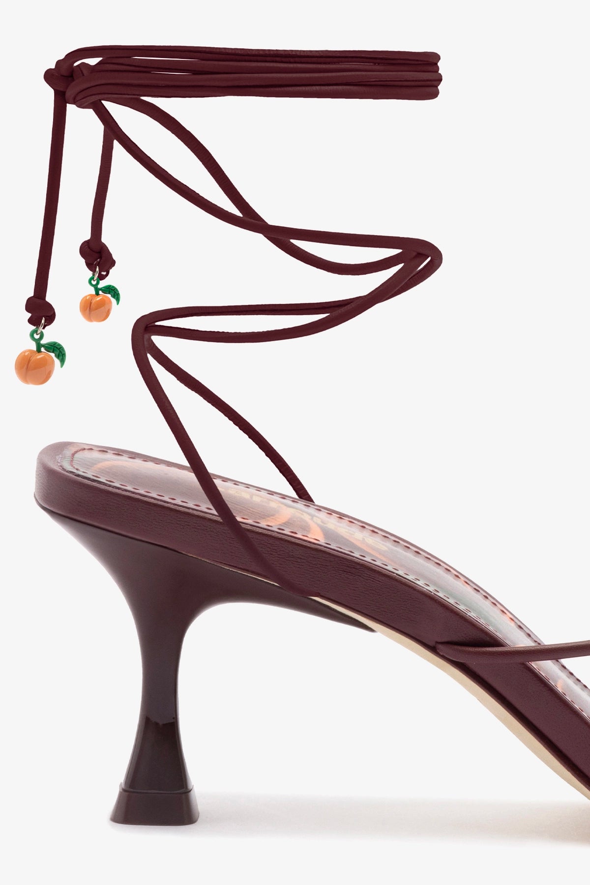 Nadia Women's Burgundy Leather Sandals - Comfortable Casual & Dressy Strappy Sandals for Summer, Beach, and Outdoor Wear