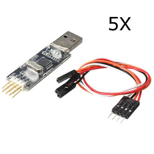 STM8 STM32 Emulator Simulator Programmer - ST LINK V2 Downloader with 4Pin Cable (5Pcs) - Perfect for Microcontroller Programming and Debugging