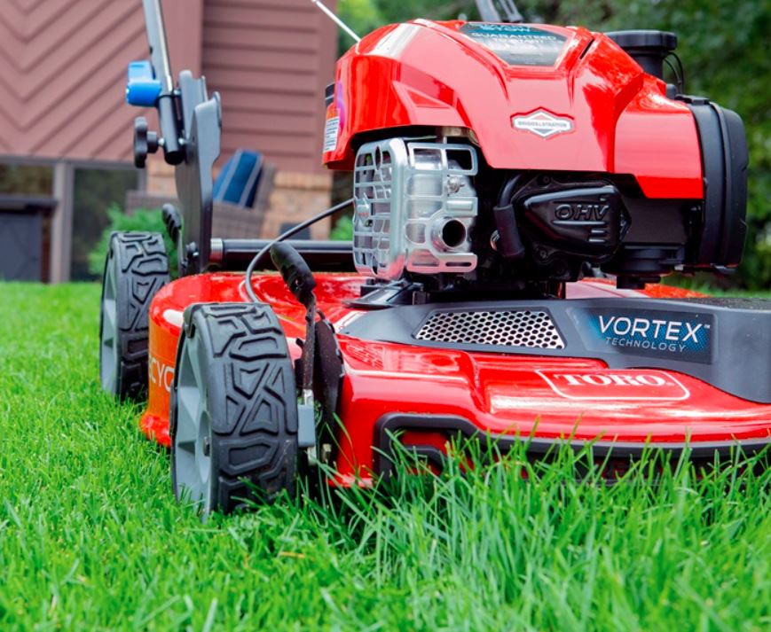 Toro 21445 Recycler Smartstow High Rear Wheel Lawn Mower - Efficient & Easy Storage for Small to Medium Lawns | Perfect for Homeowners & Landscaping Professionals