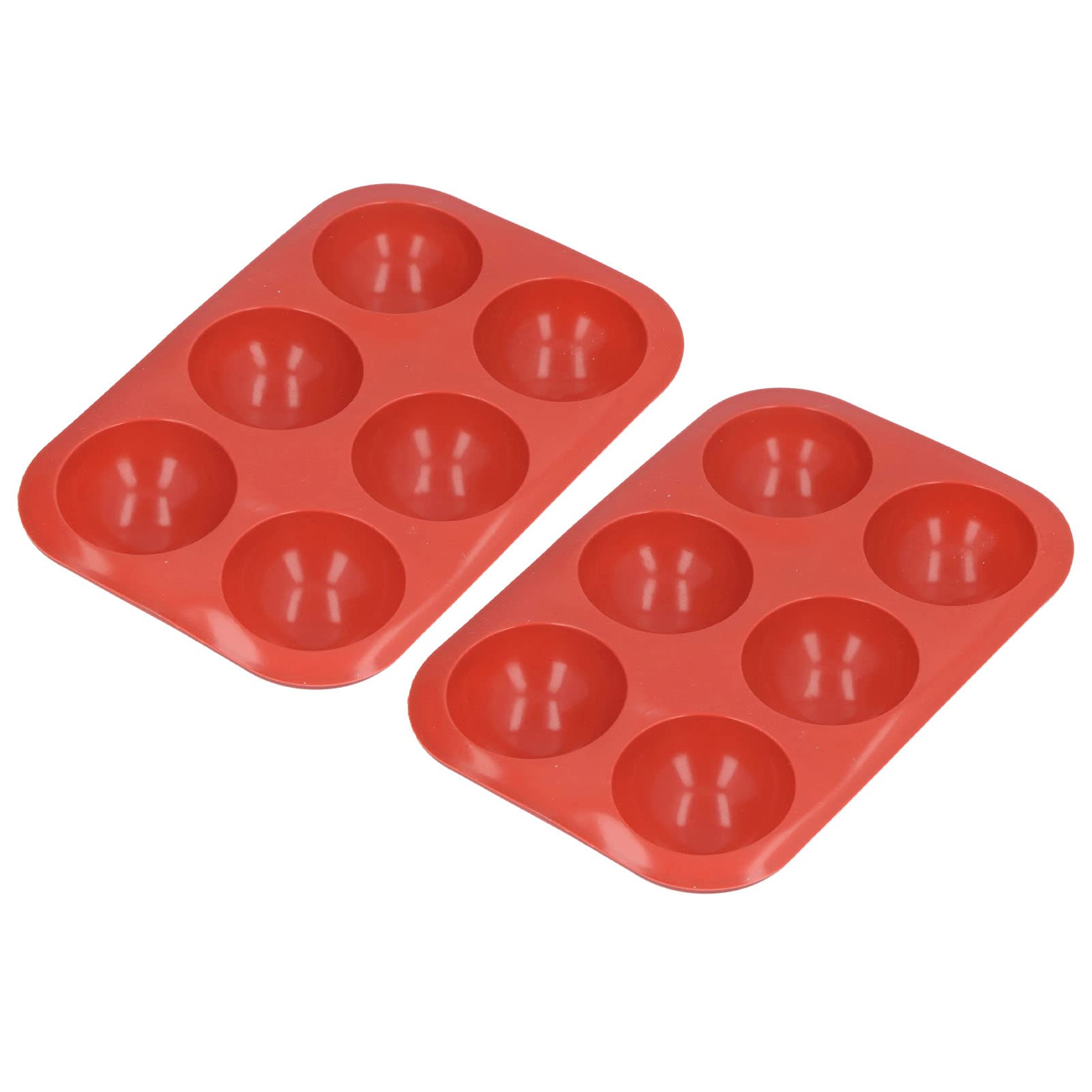 2PCS Silicone Cake Molds - Flexible Chocolate & Cupcake Baking Molds for Ice Cream, Desserts - Perfect for Birthday Parties, Baking Classes & Home Kitchen Use
