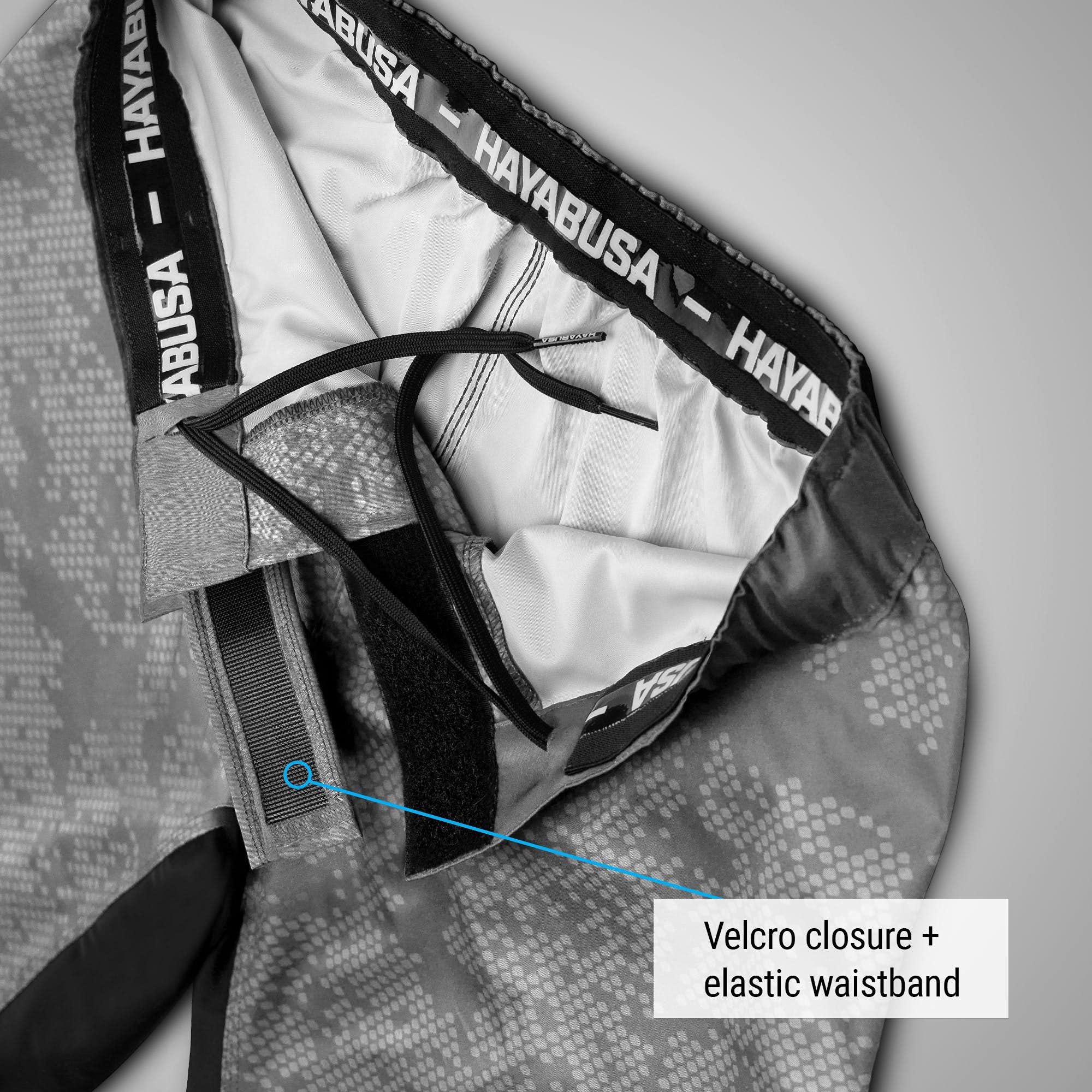 Hayabusa Hexagon BJJ Shorts - Premium Brazilian Jiu-Jitsu Training Shorts for Men & Women - Lightweight, Durable & Comfortable for MMA, Grappling & No-Gi BJJ Workouts