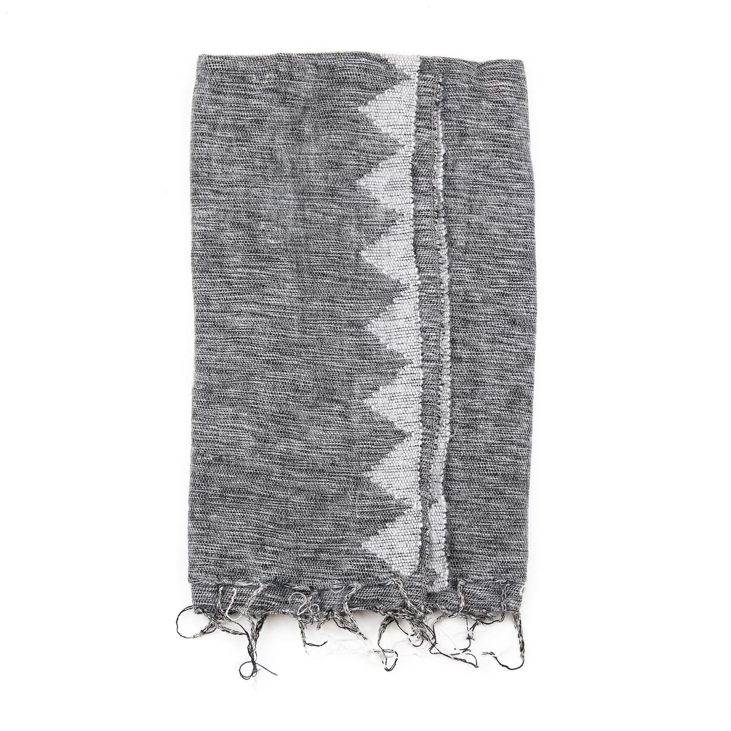 Authentic Himalayan Cashmere Shawl Wrap - Classic Gray for Women & Men - Perfect for Winter, Travel, and Gift Giving