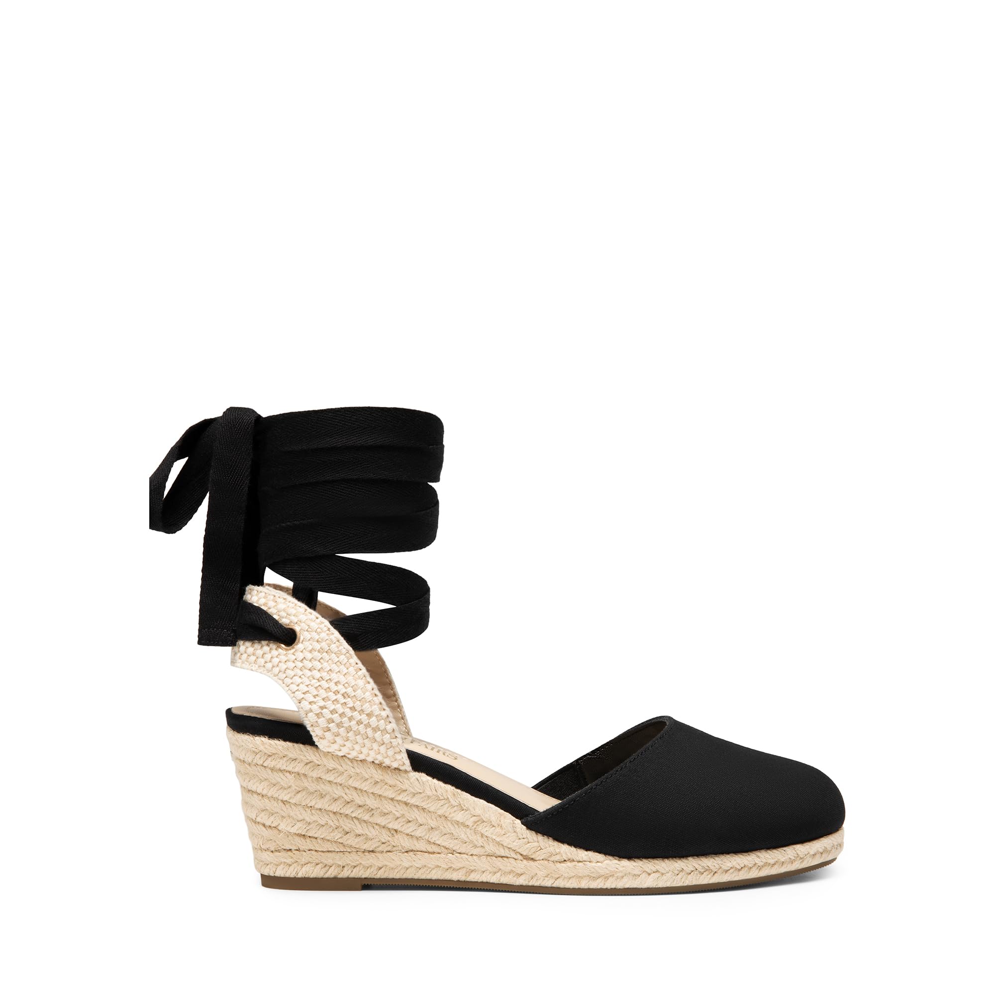 DREAM PAIRS Women's Wedge Sandals 2.5 Inch Platform Espadrilles - Strappy Close Toe Summer Sandals for Women | Comfortable & Fashionable Beach Vacation Shoes | Perfect for Casual Outings, Date Nights and Summer Weddings