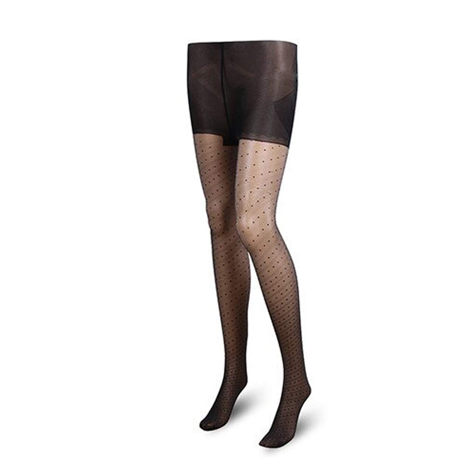 Sexy Transparent Fishnet Stockings for Women - Slim Patterned Pantyhose Tights for Party, Club & Night Out - Black Sheer Stockings for Fashion & Style