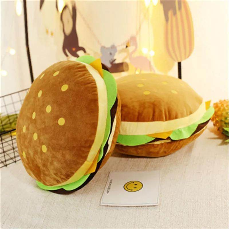 Burger and French Fries Plush Toy - Cute Fast Food Stuffed Animals for Kids, Gift, and Home Decor | Perfect for Playtime, Birthday Gifts & Themed Room Decor