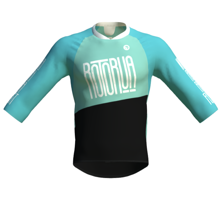 Custom Teal Rotorua Ride the Redwoods Mountain Bike - Perfect for Adventure Trails & Scenic Forest Rides