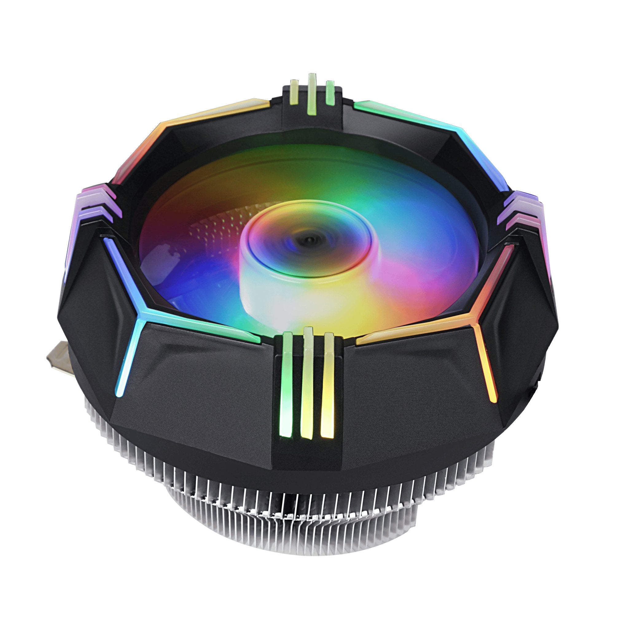 SAMA C901 RGB CPU Air Cooler - Compatible with AMD AM2/AM3/AM4/AM5 Sockets - High Performance PC Cooling Fan for Gaming & Workstations - Perfect for Overclocking & Silent Operation