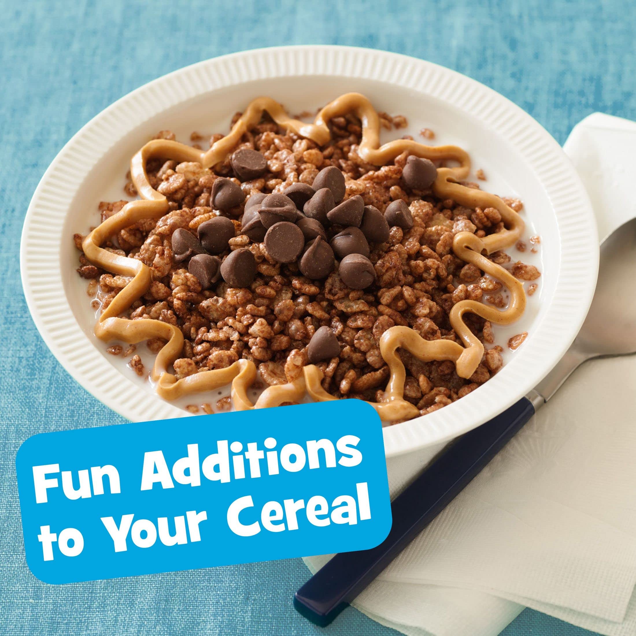Kellogg's Cocoa Krispies Breakfast Cereal Cups - 12 Pack (27.6oz) | Chocolate Flavored Kids Snacks | Portable Cereal To Go | Perfect for School Lunches, Road Trips & Quick Breakfasts