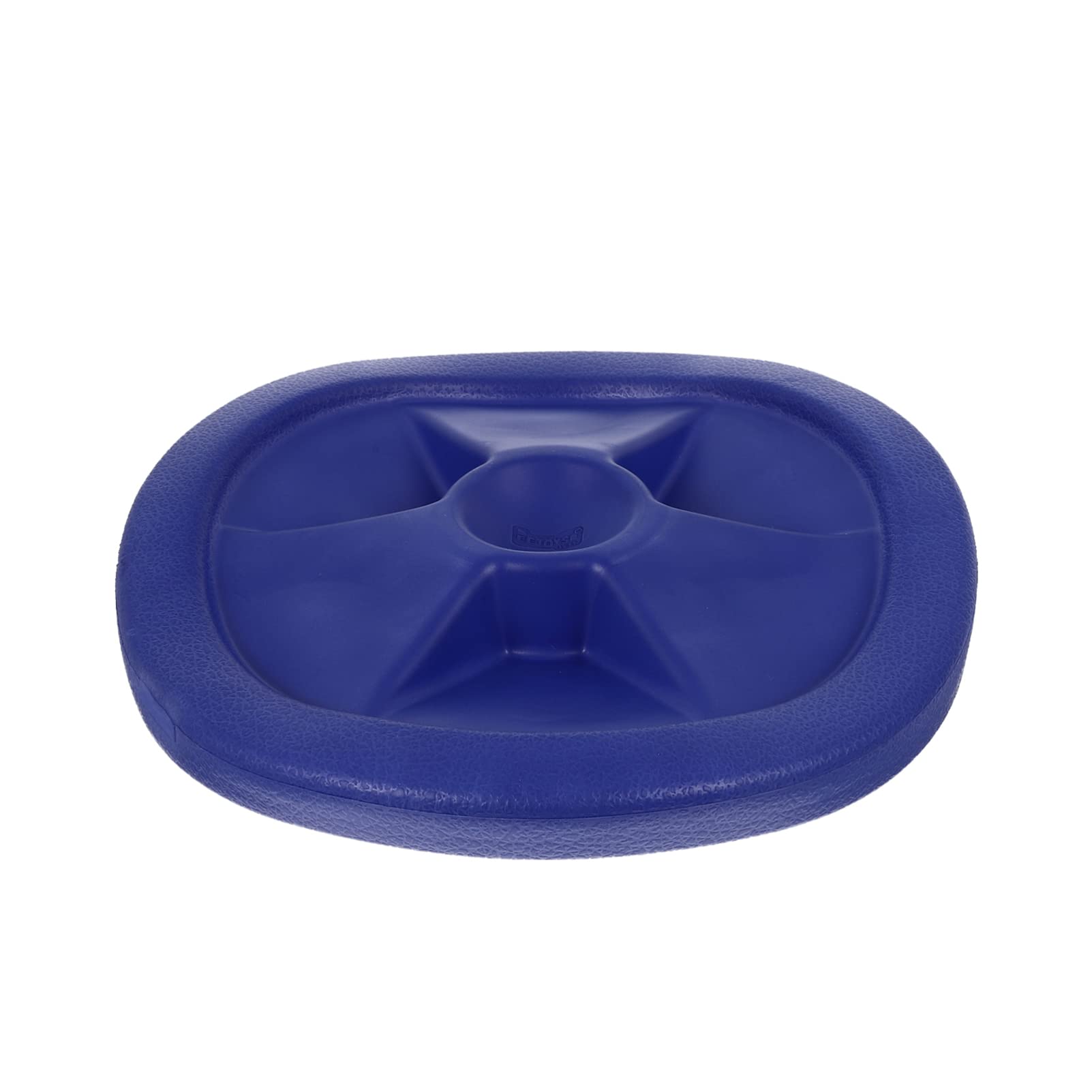 Balacoo Durable Natural Rubber Dog Flying Disc - Floating Fetch Toy for Training, Tug of War, Pool & Beach Play - Red (Ideal for Outdoor Activities, Water Games, and Dog Exercise)