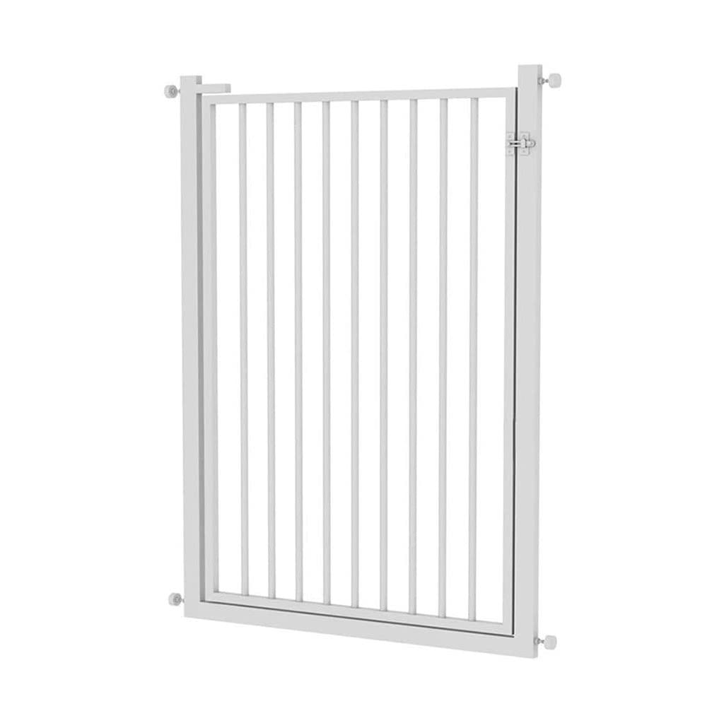 **Extra Tall & Wide Pet Safety Gate - 100CM Height, Adjustable 125-129CM - Indoor Baby & Pet Barrier for Stairs, Doorways, Playpen - Ideal for Cats, Dogs & Child Safety**    *(Use Cases: Perfect for blocking staircases, doorways, or creating secure play areas for pets and toddlers at home.)*