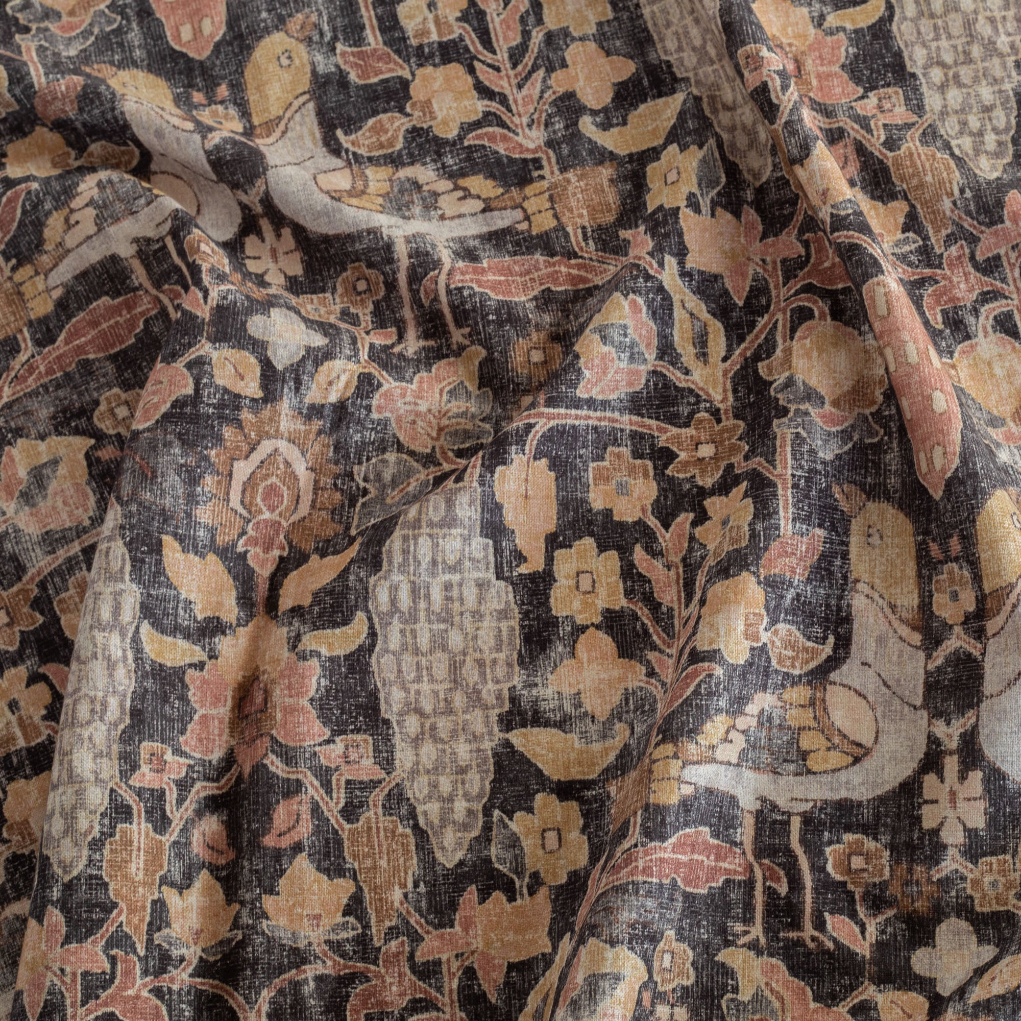 Premium Walnut Fabric by Kalida - Soft, Durable & Stylish Upholstery Material for Furniture, Curtains & Home Decor