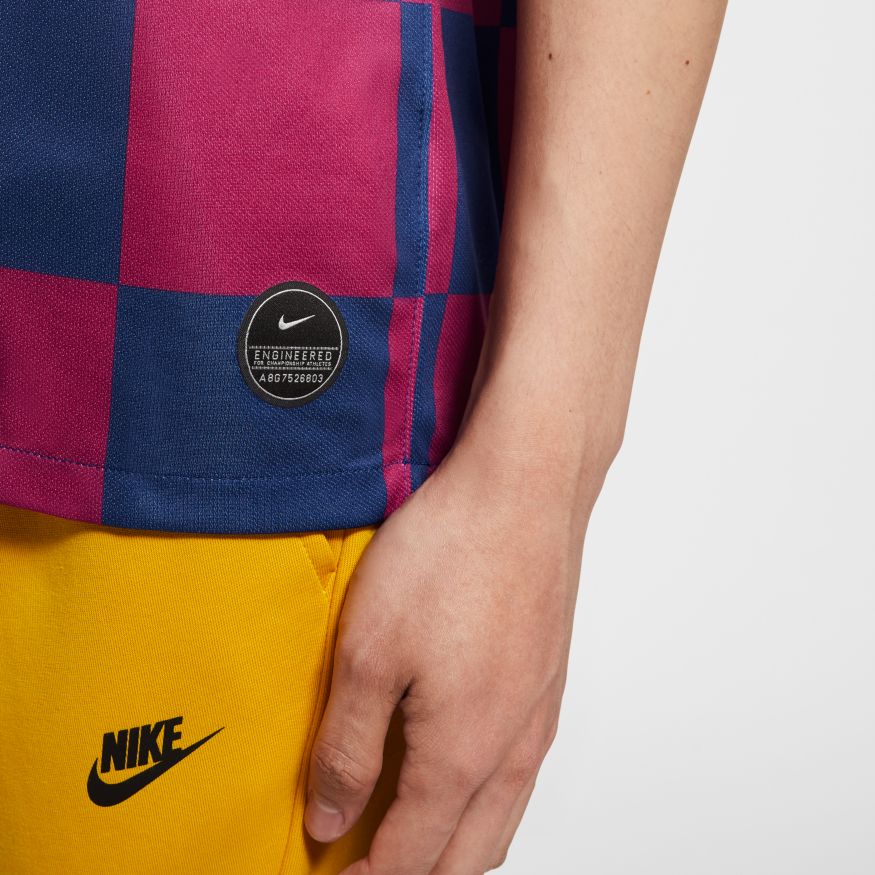 Nike FC Barcelona 2019/20 Stadium Home Soccer Jersey - Authentic Football Shirt for Men, Women & Kids - Perfect for Matches, Training & Fan Support