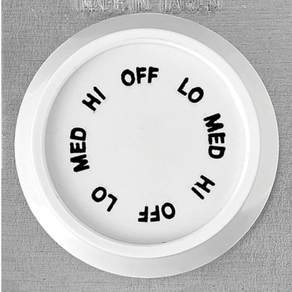 Hinkley 980010FAW 3-Speed Rotary Wall Control for Ceiling Fans - Perfect for Living Room, Bedroom & Office Fan Speed Adjustment