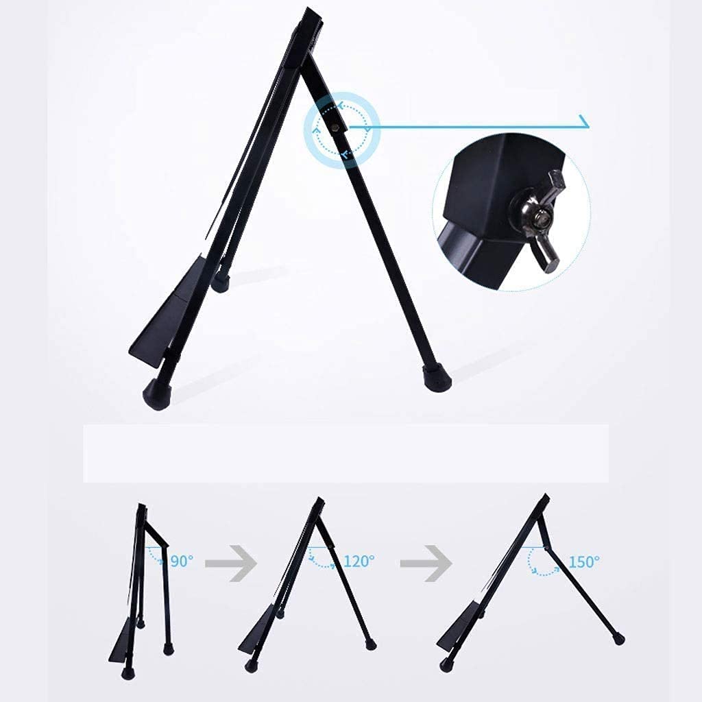 Adjustable Iron Tripod Artist Easel Stand - Portable Desktop Painting Easel for Canvas Display with Spin & Slope Control | Perfect for Art Studios, Classrooms & Home Decor