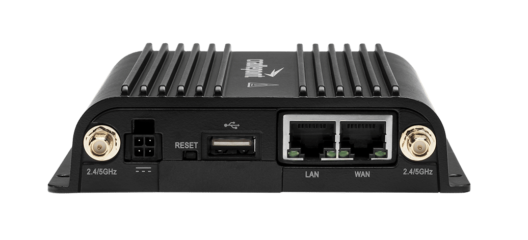 Cradlepoint IBR900 Router with WiFi (1000Mbps Modem) - 5 Year NetCloud Mobile Essentials & Advanced Plan Bundle - No AC Power Supply or Antennas - MAA5 0900120B NA - Ideal for Remote Work, Fleet Management, and Mobile Business Connectivity