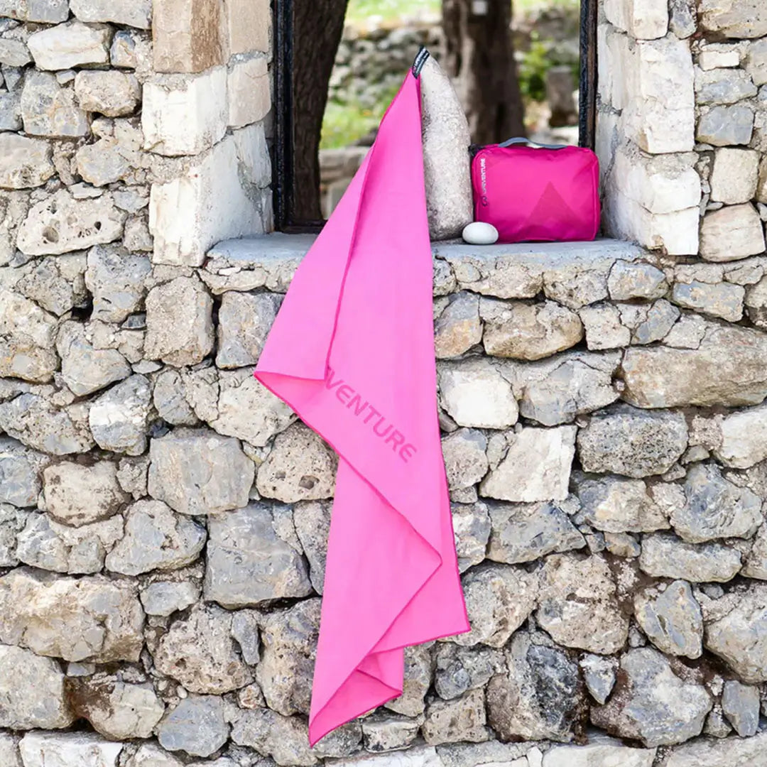 Lifeventure Soft Fiber Travel Towel - Extra Large, Quick Dry & Lightweight for Camping, Hiking, Beach & Gym