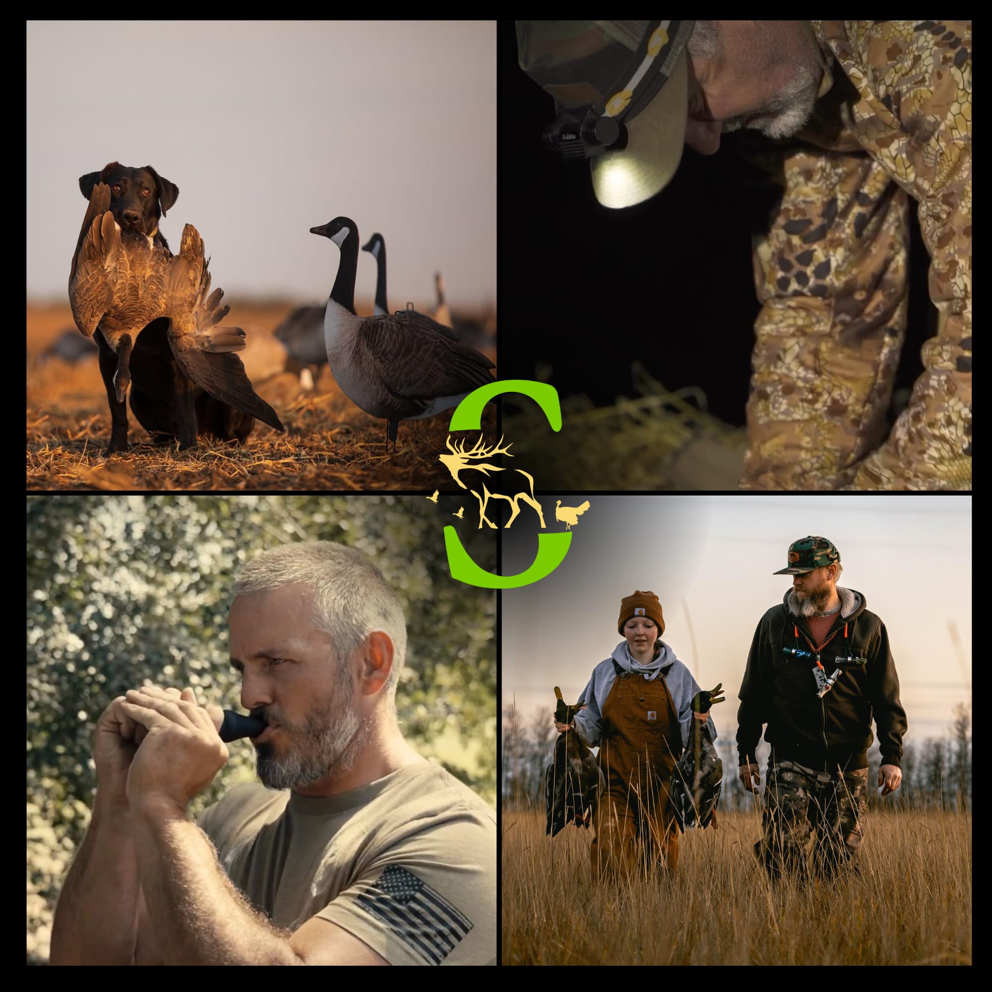 Premium Goose Call Duck Hunting Lure - Realistic Waterfowl Sound for Hunting & Training | Perfect for Duck Hunters, Bird Enthusiasts & Outdoor Adventures