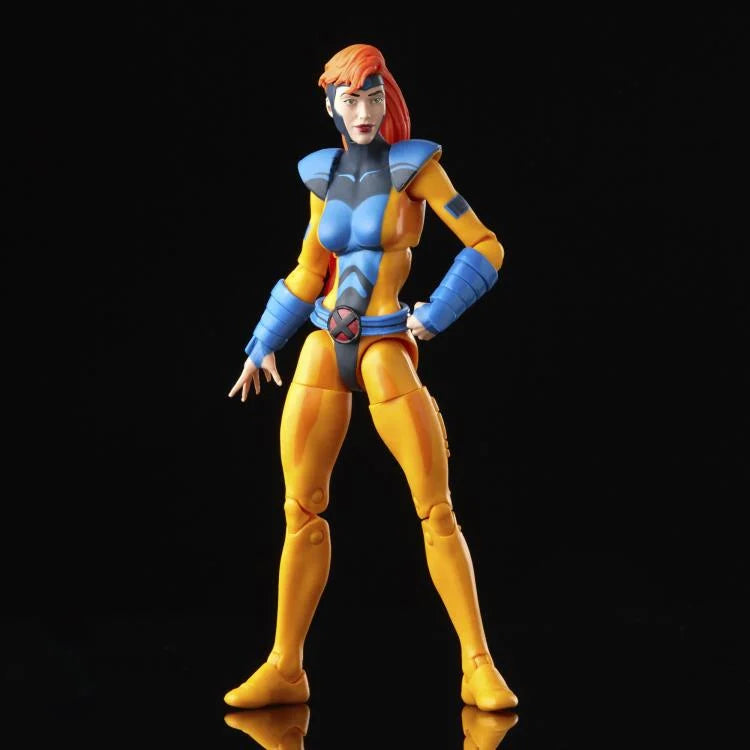 Marvel Legends X-Men: The Animated Series Jean Grey Action Figure - Collectible Toy for Marvel Fans & X-Men Enthusiasts - Perfect for Display, Gifts, and Comic Book Collections