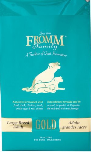 Fromm Family Foods Adult Gold Large Breed Dry Dog Food - 33 lb Bag (1 Pack) | Premium Nutrition for Large Dogs | Ideal for Active & Senior Breeds