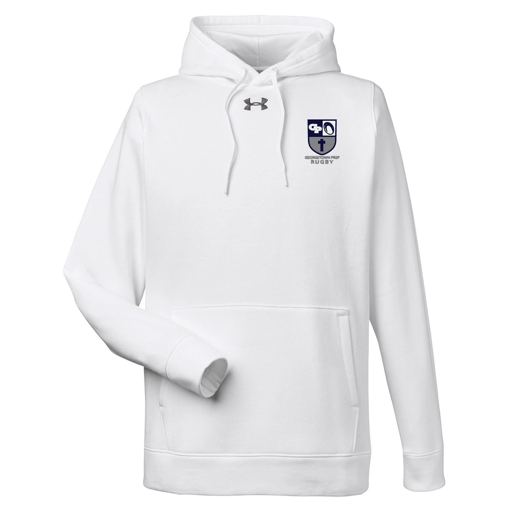 Georgetown Prep Rugby Hustle Hoodie - Men's Pullover Sweatshirt for Rugby Fans & School Spirit | Perfect for Games, Training & Casual Wear