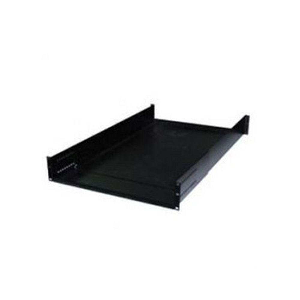 Adjustable 4 Post ICC Rack Shelf - Heavy Duty Server Rack Shelf for Data Centers & Home Offices - Perfect for Network Equipment & Storage Organization