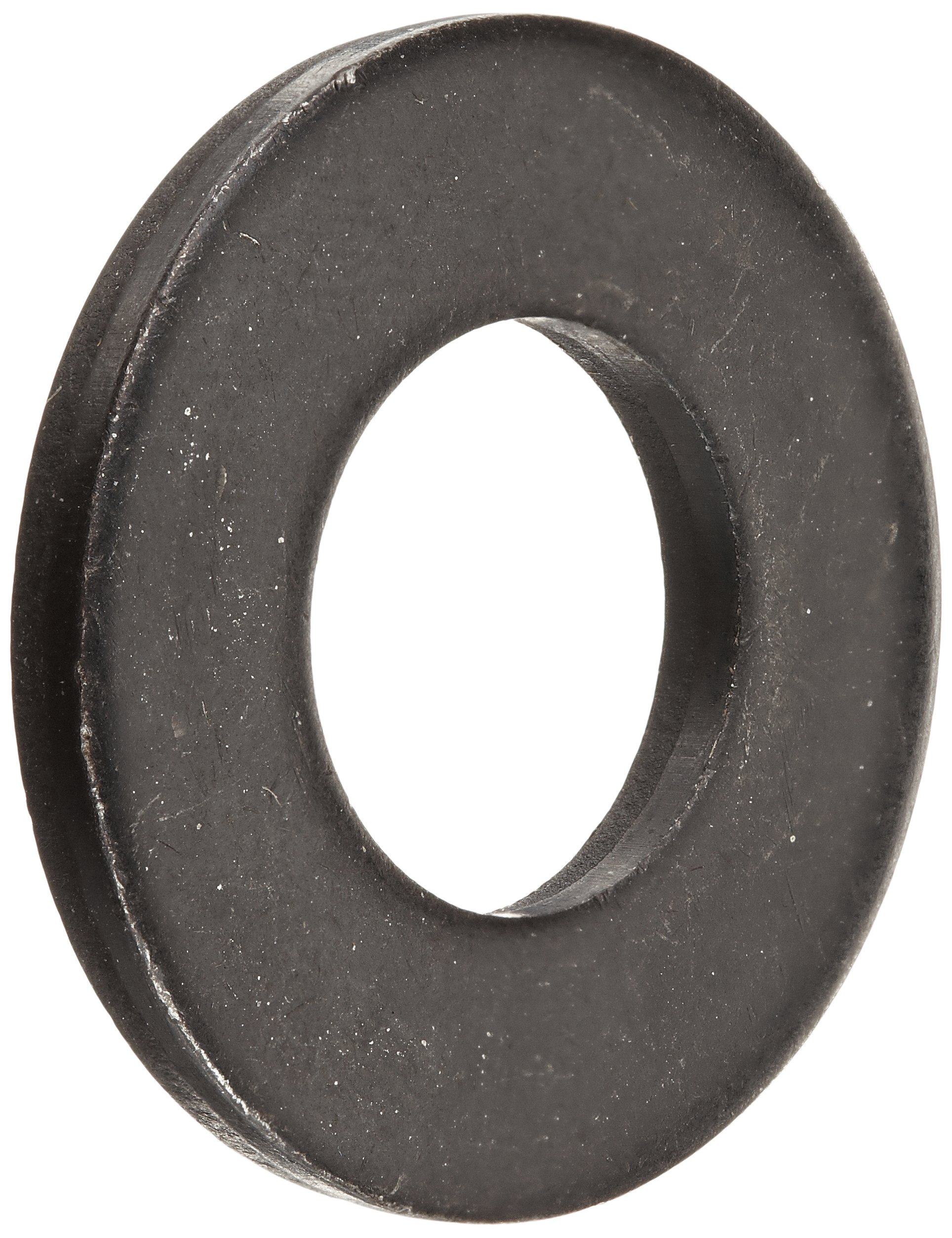 Small Parts Steel Flat Washer - Black Oxide Finish, ASME B18.22.1, 1/2