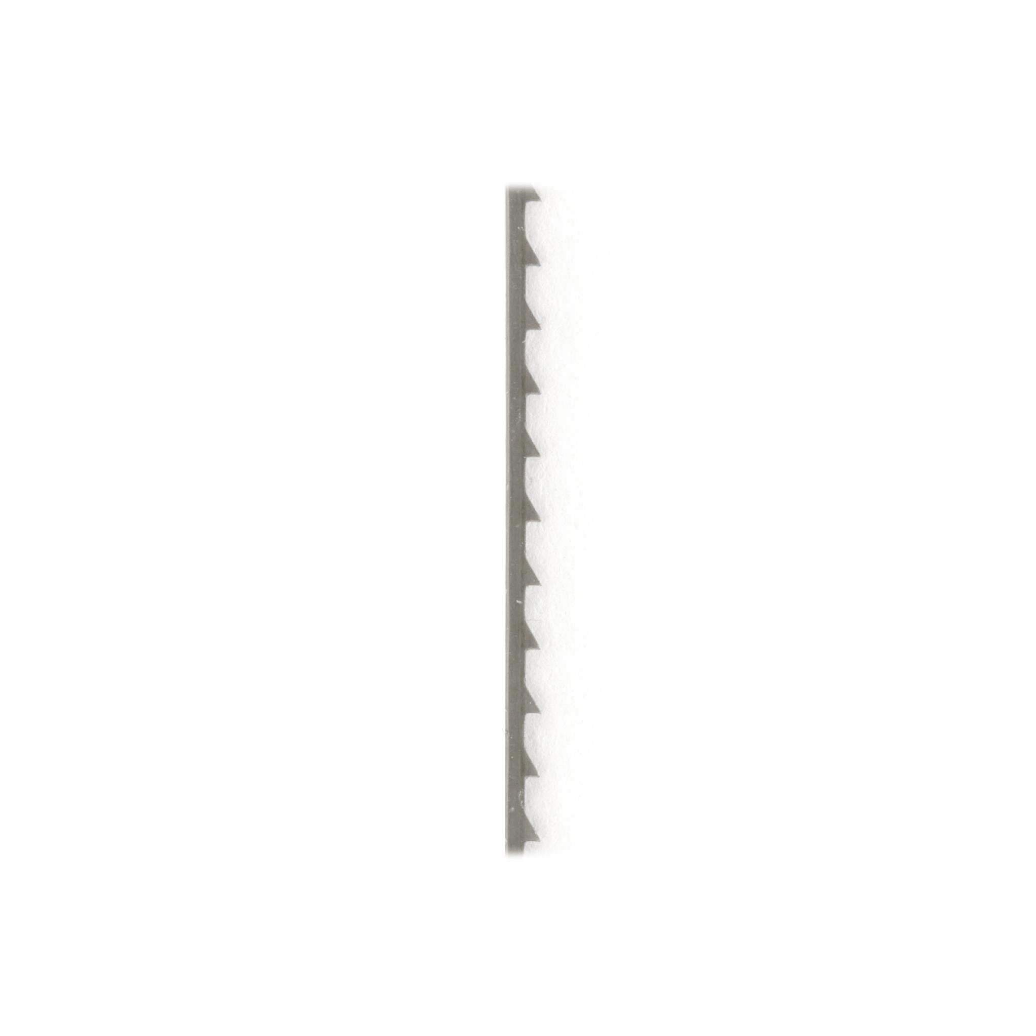 WEN BLRT03 #3R Reverse Tooth Pinless Scroll Saw Blades - 12 Pack for Woodworking, Crafting & DIY Projects - Perfect for Cutting Curves in Wood, Plastic & Metal