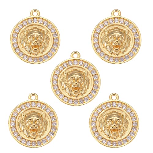 5 pcs - Lion Head