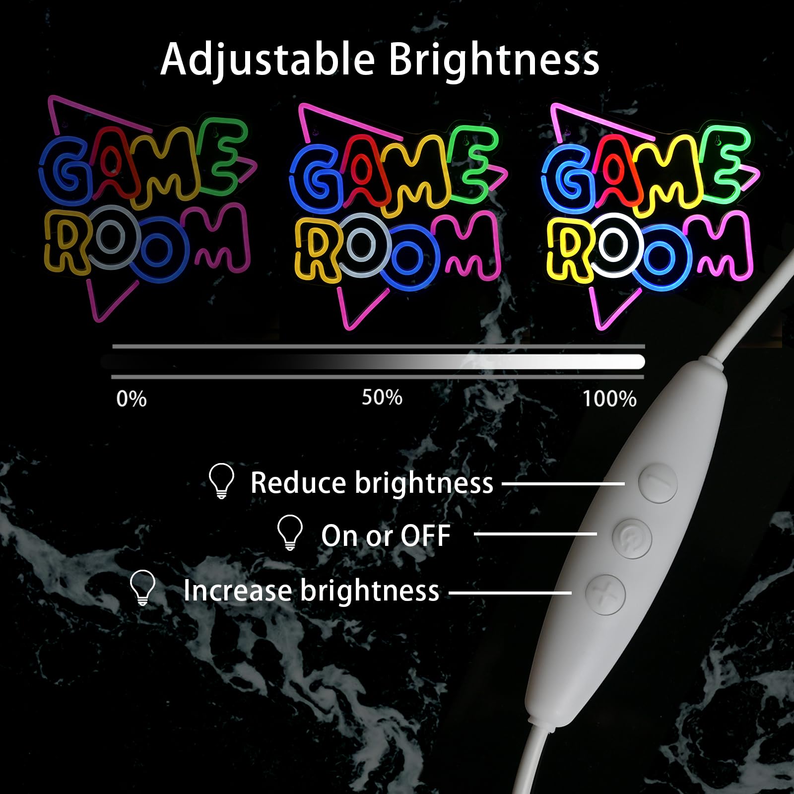 Gamer Neon Signs 13.2x14