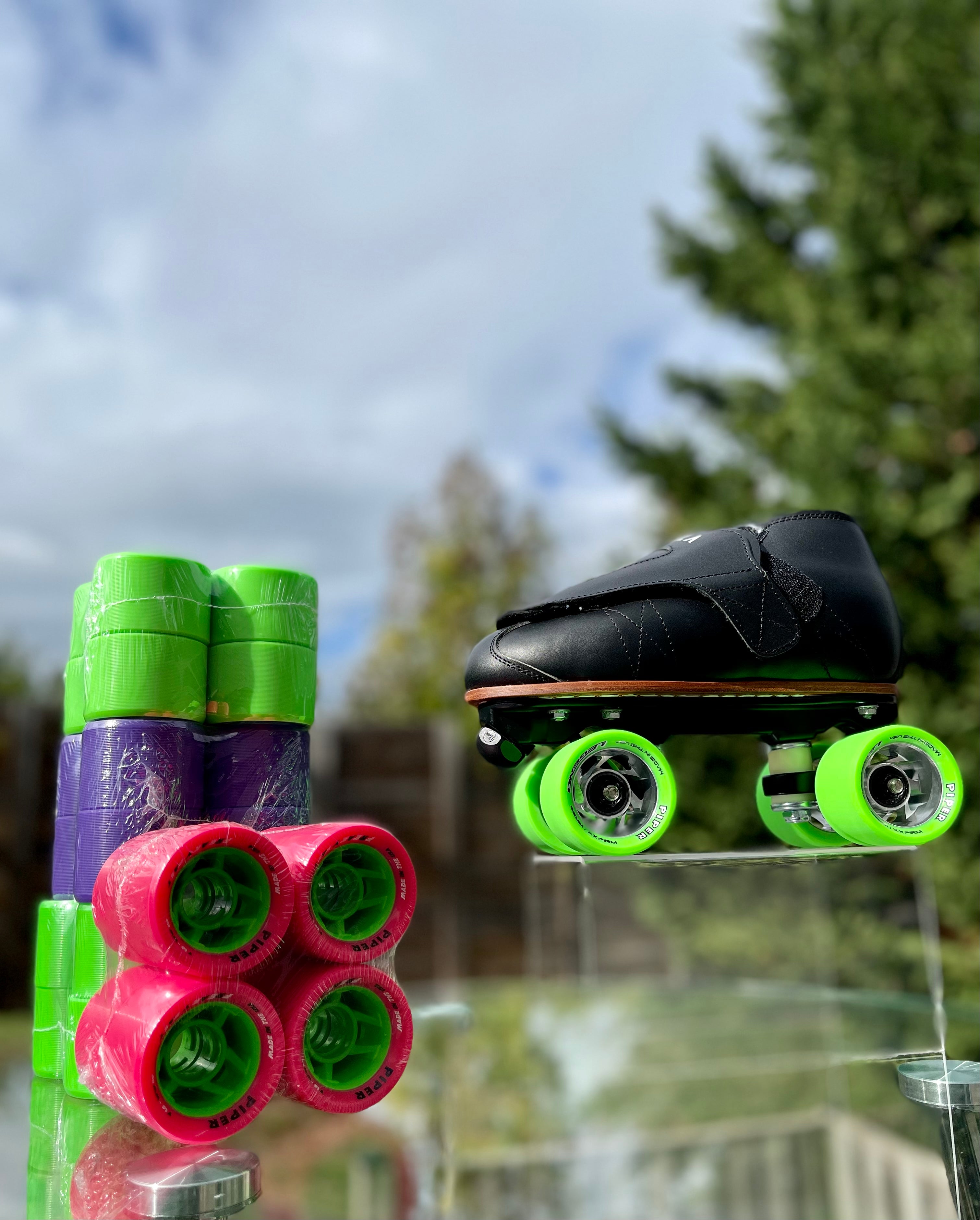 VNLA Freestyle Pro Roller Skates with Piper Legend Wheels - Perfect for Indoor & Outdoor Skating, Rink, Park, and Fitness Use
