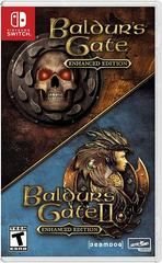 Baldur's Gate 1 & 2 Enhanced Edition - Complete in Box (CIB) for Nintendo Switch - Epic Fantasy RPG Adventure for Home & Travel Gaming