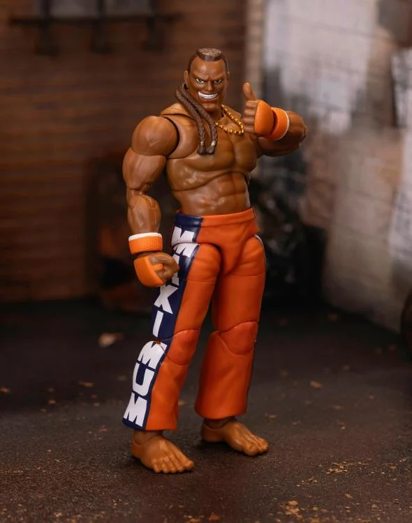 Jada Toys 1/12 Scale 6-Inch Street Fighter II Action Figures - Cammy, Dee Jay & Guile Collectible Figurines for Display, Gaming & Cosplay Inspiration