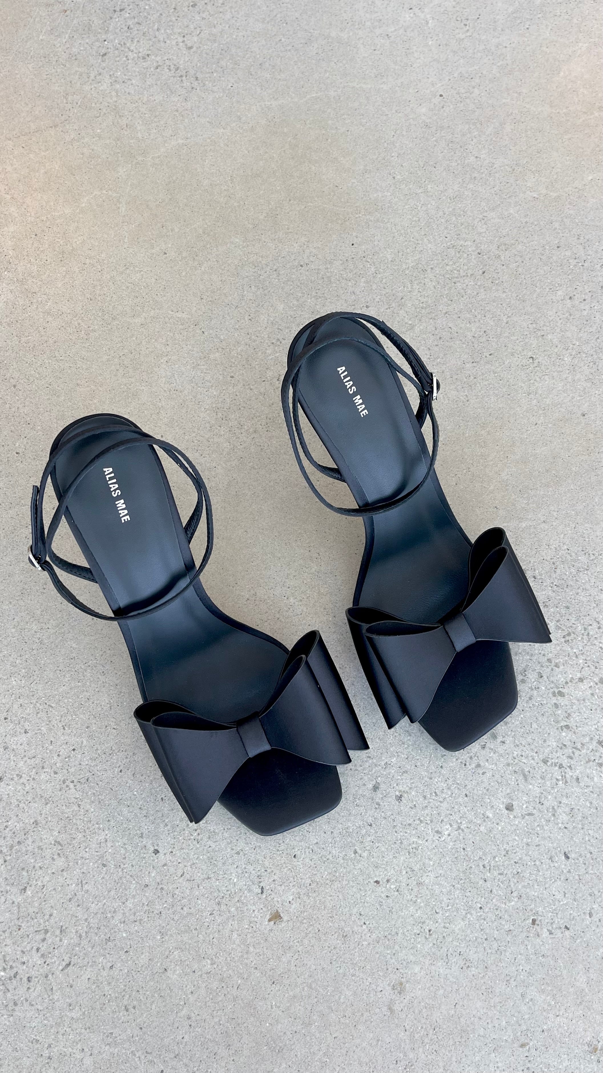 Gabby Heel Black Satin High Heels - Elegant Women's Dress Shoes for Parties, Weddings & Evening Events