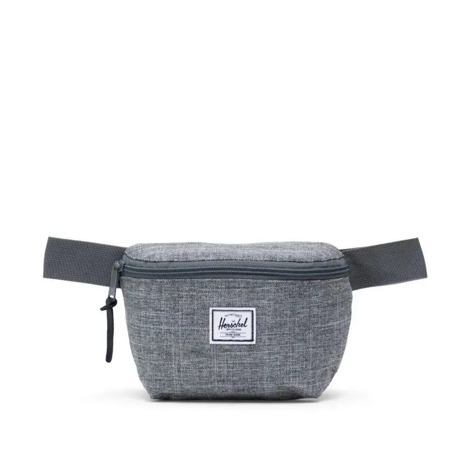 Herschel Raven Crosshatch Fourteen Hip Pack - Stylish Waist Bag for Travel, Hiking & Everyday Use
