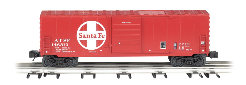 Williams By Bachmann Santa Fe O Scale Operating Box Car - Model Train Accessory for Realistic Railroad Scenes and Collectors