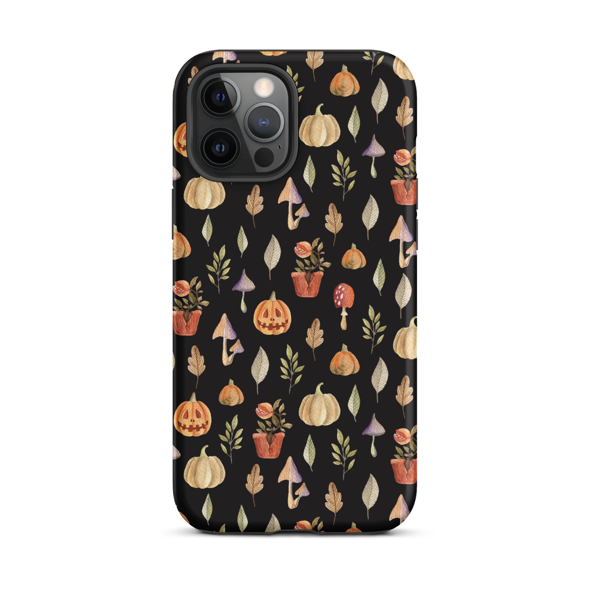 Spooky Halloween Premium iPhone Case - Durable Protective Cover for iPhone 13/14/15 Pro Max - Perfect for Fall Festivals, Trick or Treating & Seasonal Celebrations