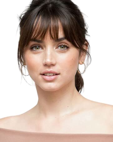 Verb Cute Clip-On Hair Fringe Extension - Natural Looking Front Bangs for Women & Girls (Black) | Perfect for Cosplay, Costume Parties & Daily Fashion Styling