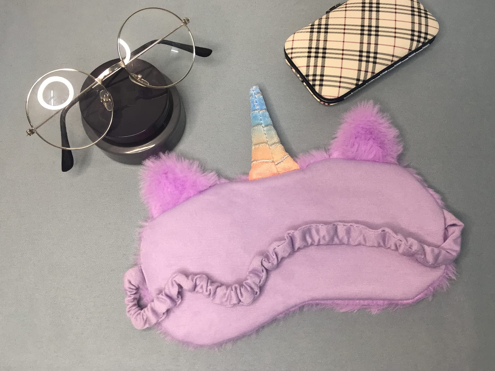 Cartoon Animal Sleep Mask for Women & Kids - Soft Blindfold Eye Cover for Better Sleep, Travel & Relaxation