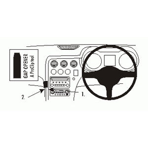 No-Drill Angled Dash Mount for Alfa Romeo 159 (2006-2013), Brera (2006-2011), Spider GTV (2006-2011) - Secure Phone Holder for Hands-Free Driving & Navigation