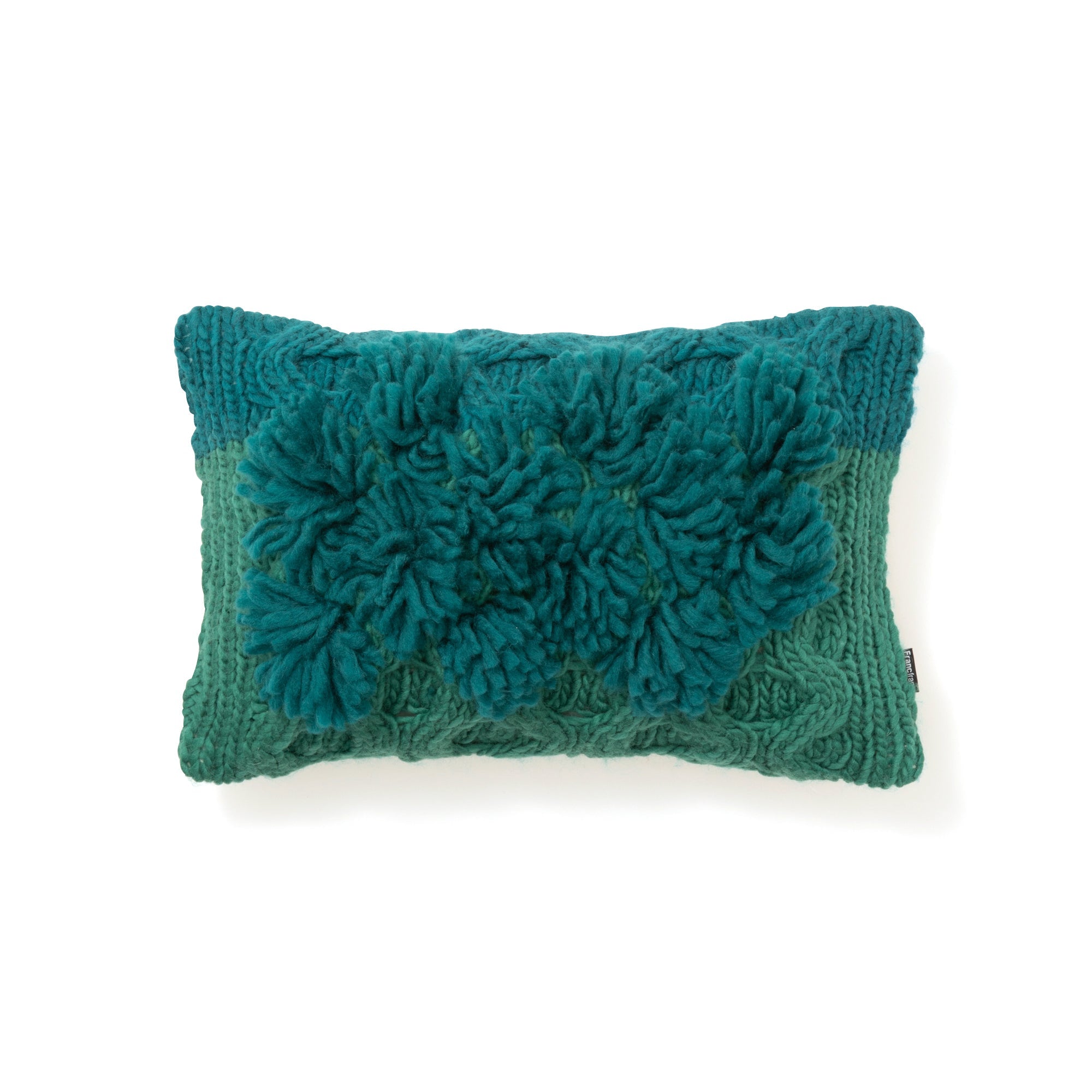 Soft Knit Popcorn Stitch Cushion Cover 16x26 Inches - Cozy Gray Decorative Pillow Case for Sofa, Bed, Chair - Home Decor Living Room & Bedroom Accessories