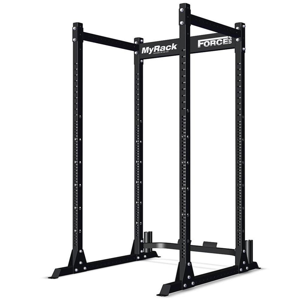 Force USA MyRack Base Unit - Heavy Duty Power Rack for Home Gym Strength Training | Perfect for Squats, Bench Press & Weightlifting Exercises