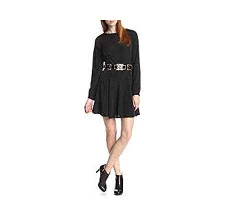 Elegant Women's Love Train Long Sleeve Dress with Adjustable Belt - Perfect for Weddings, Parties & Special Occasions