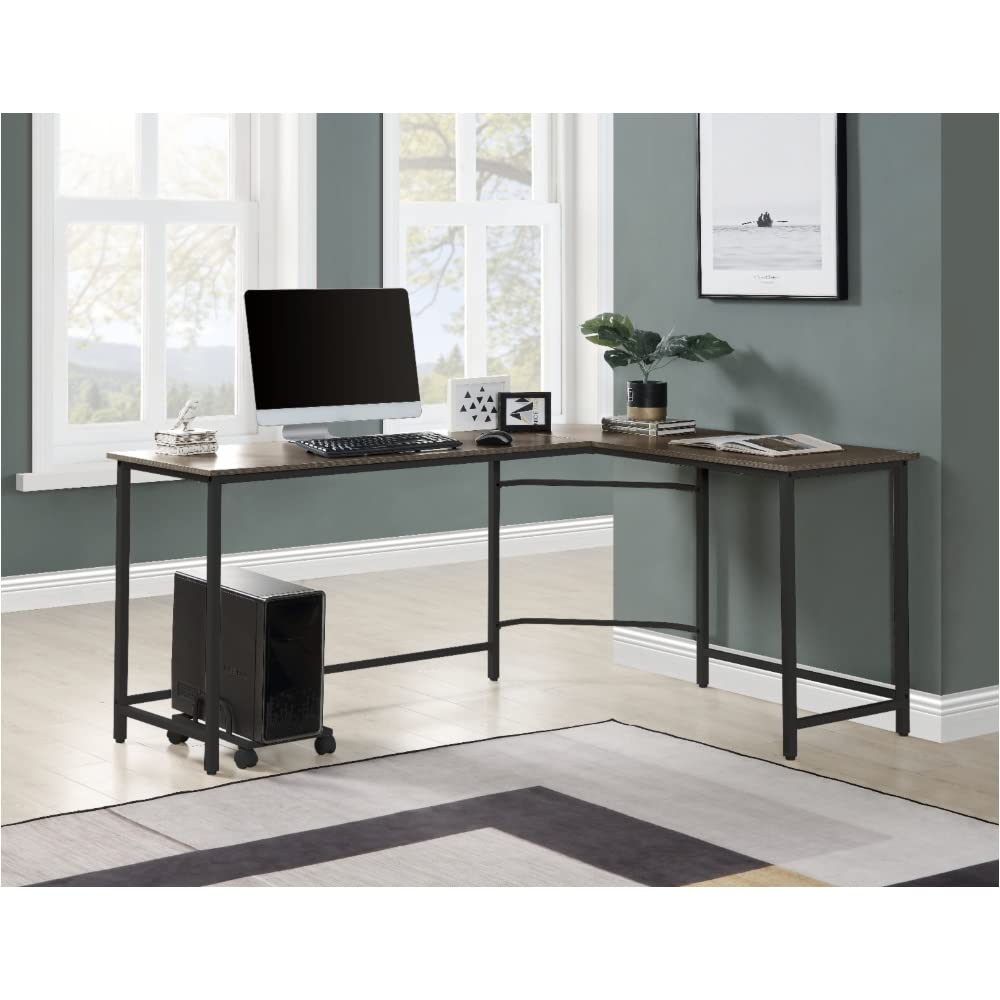 Black Wood Computer Desk 66