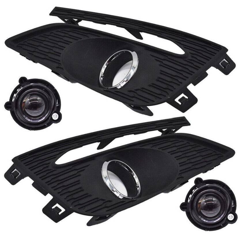 2016-2018 Chevrolet Cruze LED Fog Lights with Wiring Kit - Clear Lens for Improved Visibility in Rain & Fog - Perfect for Night Driving & Bad Weather Conditions