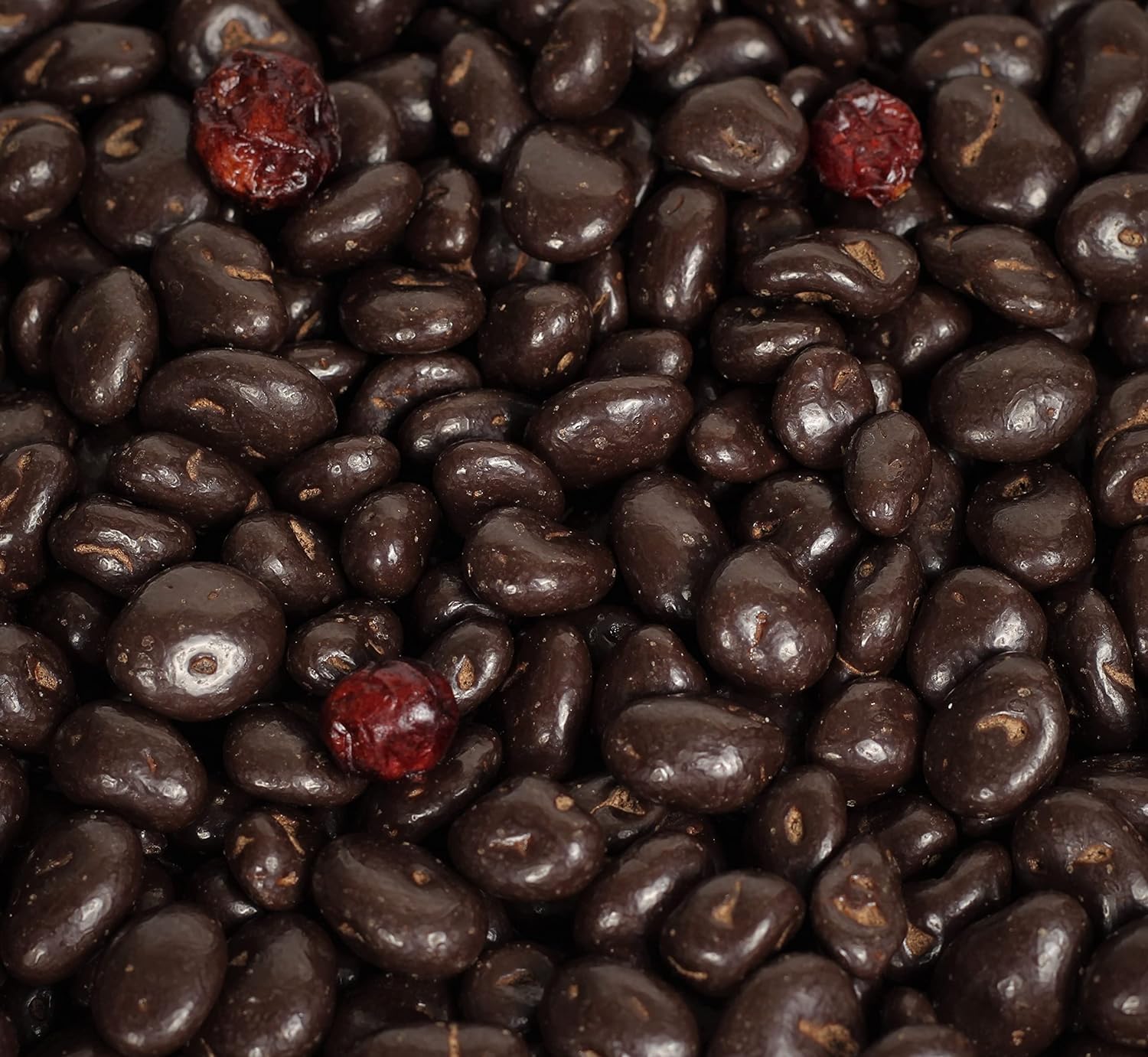 Dark Chocolate Covered Cranberries by Its Delish, 5 lbs Bulk Bag | Gourmet Healthy Snacks, Vegan & Kosher, USA Made | Perfect for Office Snacks, Gift Baskets & Dessert Toppings