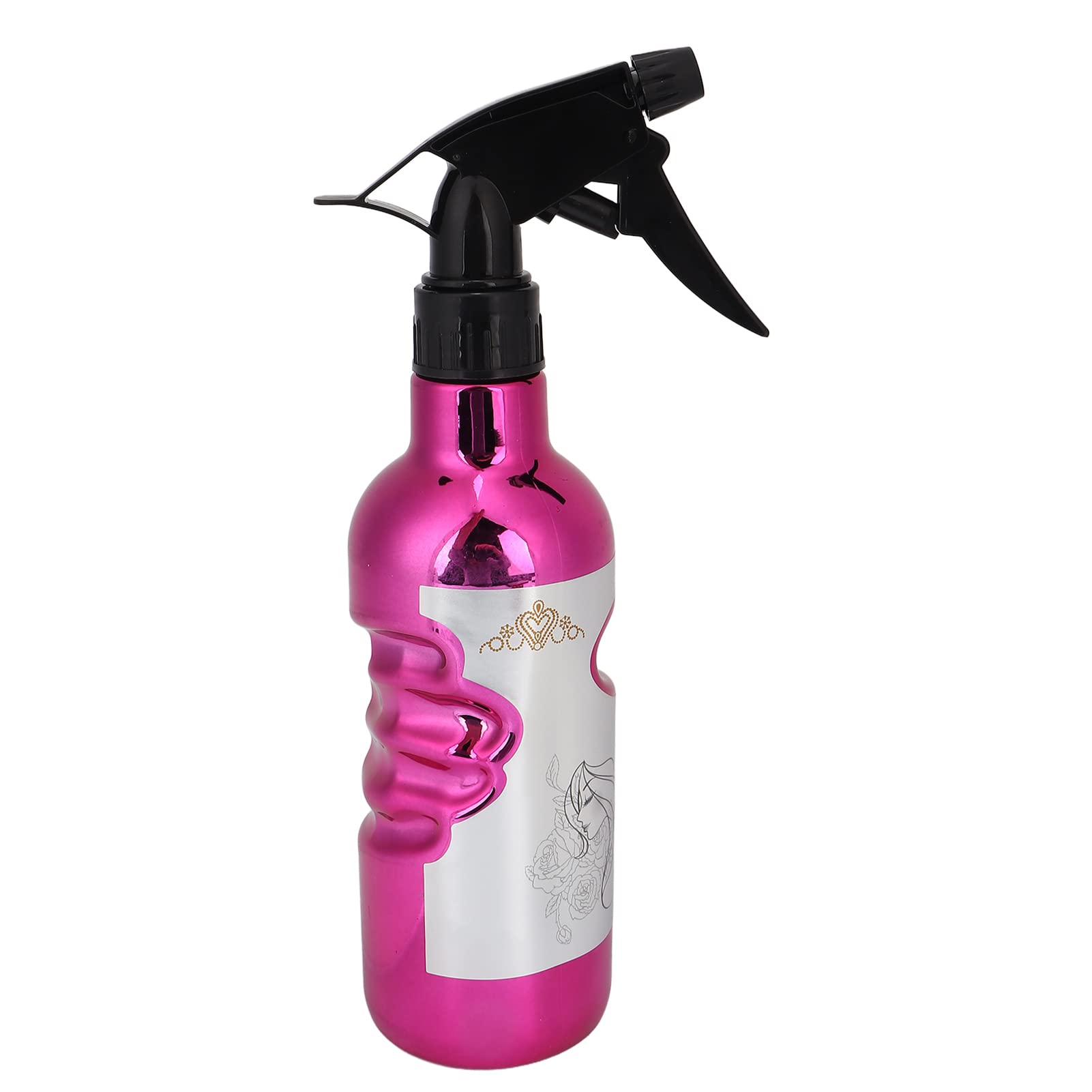 **Fine Mist Hair Spray Bottle - Empty Continuous Water Mister for Hairstyling, Cleaning, Plants & Skin Care (Rose Purple) | Perfect for Salons, Home Use & Travel**