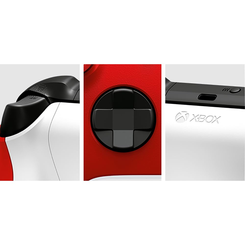 Microsoft QAU-00011 Xbox Wireless Controller 2-Pack - Pulse Red | Compatible with Xbox Series X/S & Xbox One | Ergonomic Design for Gaming, Streaming & Multiplayer Sessions