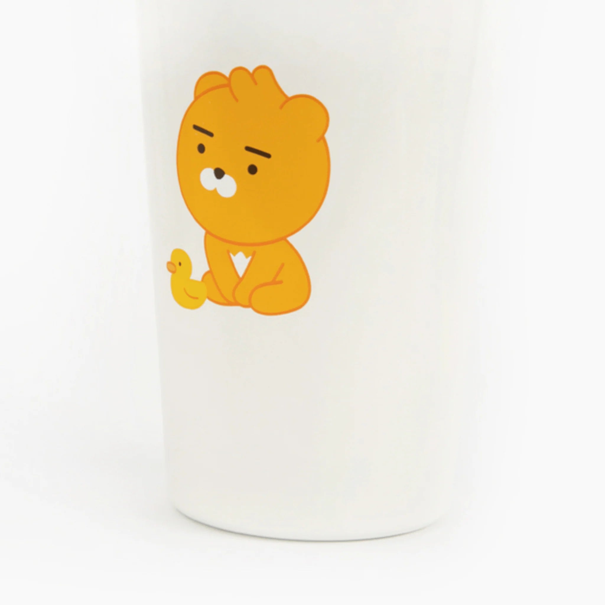 Little Friends Stainless Steel Tumbler with Lid & Straw - 20oz Insulated Travel Mug for Kids, Hot & Cold Drinks - Perfect for School, Picnics, and Outdoor Activities