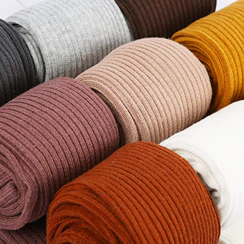 Hnyenmcko Baby Girls Thick Cable Knit Cotton Tights - Warm Seamless Leggings & Stockings for Infants Toddlers - Perfect for Winter Outfits, Playtime & Family Photos