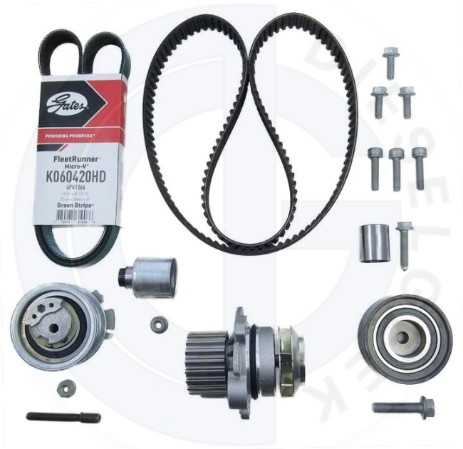 Premium Common Rail Timing Belt Kit for 2009-2014 VW Golf, Jetta, Beetle & Audi A3 - High-Performance Replacement for Smooth Engine Operation
